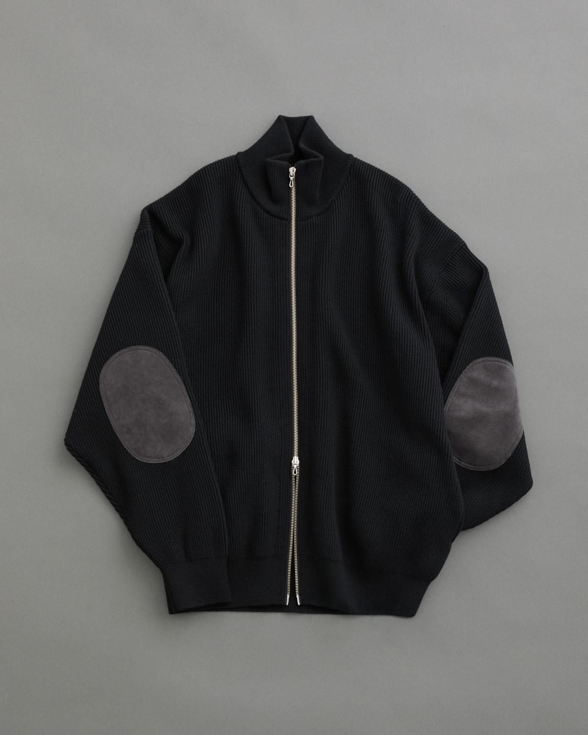 French Merino Wool Driver's Knit Jacket - Schuray