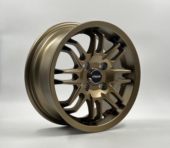 CLEAVE RACING FL53 18x9.5J +18 5H-100 ガンメタ/マシンド 4本セット