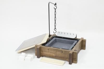 運べる置き囲炉裏 CHIRORI