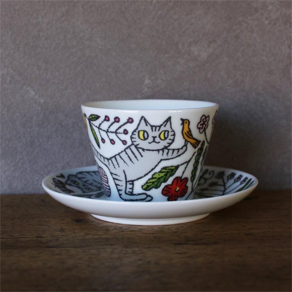 入荷未定】Larry カップ＆ソーサー／鹿児島睦 - うつわとくらしの道具