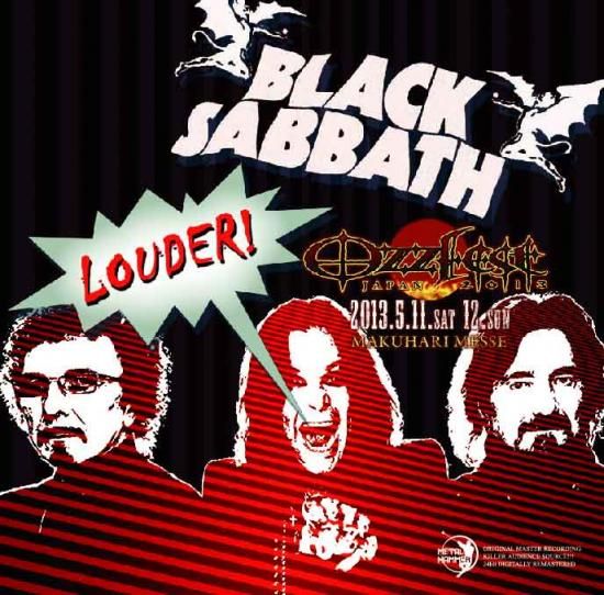 BLACK SABBATH (2CDR) Louder! -Ozzfest Japan 2013- - RECXROCK