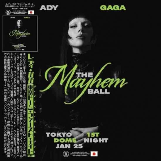 LADY GAGA (2CDR) THE MAYHEM BALL 2026 TOKYO DOME 1ST NIGHT - RECXROCK