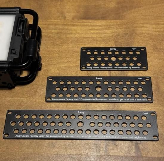 ひ*つ様 bush de brunt レンコン ブラック Away - BRUNT｜BUSH DE CAMPERS