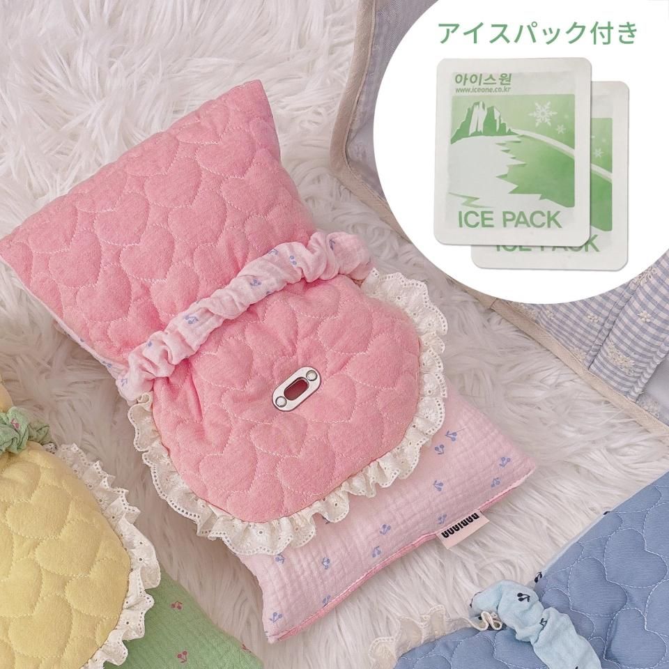 AJIBAG CUBE EMB [Baby Blue] - BABIANA JAPAN