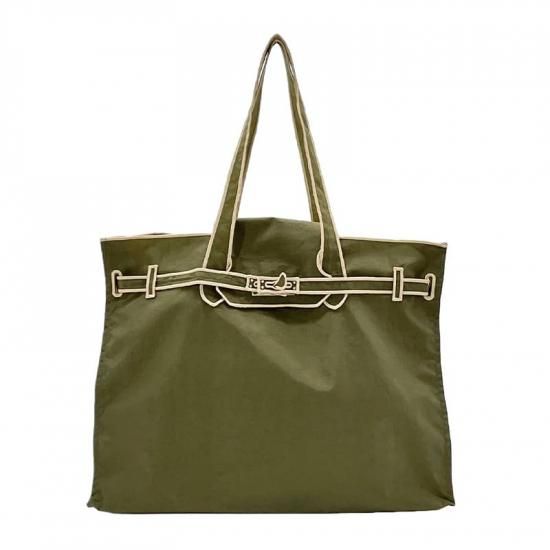 New Classical Eco Bag (L) KHAKI - LA COUSETTE（ラクゼット）公式