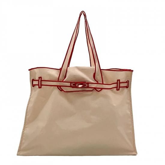 New Classical Eco Bag (L) P.BEIGE - LA COUSETTE（ラクゼット）公式