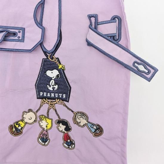 SNOOPY KEY CHARM/ New Classical Eco Bag (S) BLACK - LA COUSETTE
