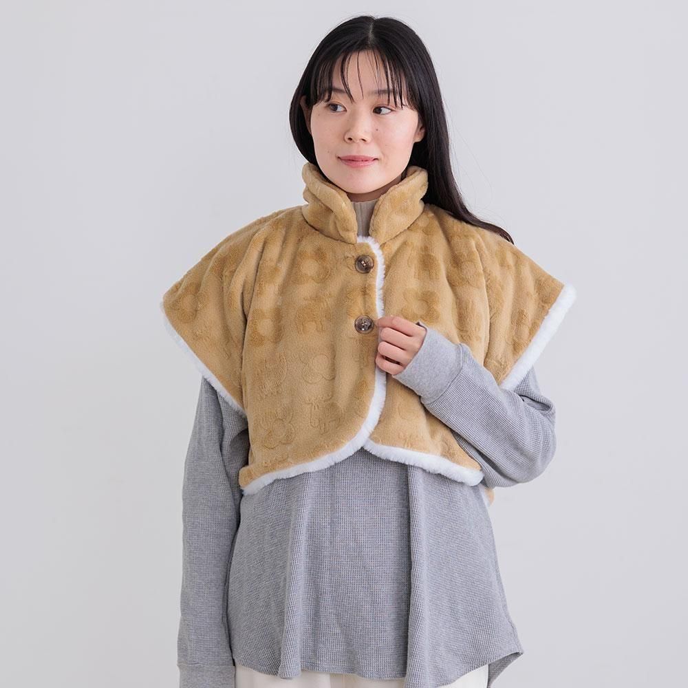 フランネルJQポンチョ サンド MZ - moz Sweden公式オンラインストア