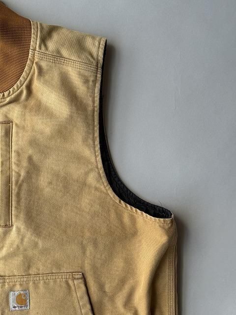 Carhartt】 Duck Vest カーハート ダックベスト ベージュ ダック