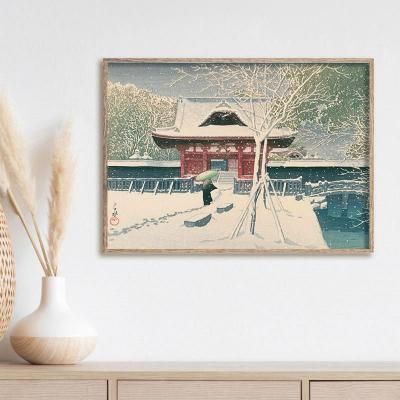 銀杏に梟 | 小原古邨の木版画 - ROSSO GRAFICO