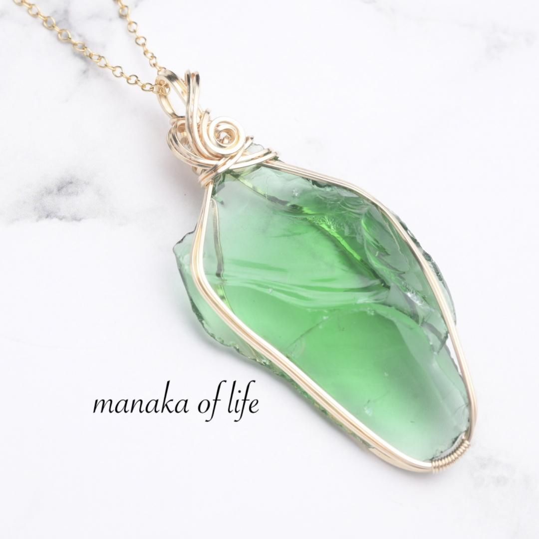 シエラネバダ産アンダラクリスタル エメラルドシフト ペンダントトップ