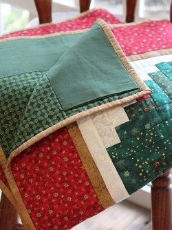 アンティークキルト (Log Cabin Wreath EB) - ナンタケットカントリー