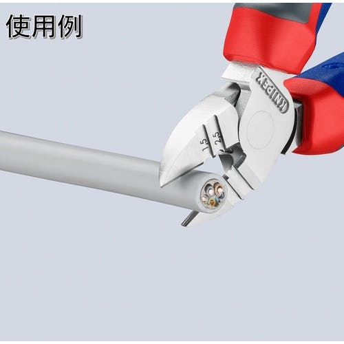 CAINZ-DASH】KNIPEX社 被覆剥き穴付ニッパー 160mm 1422