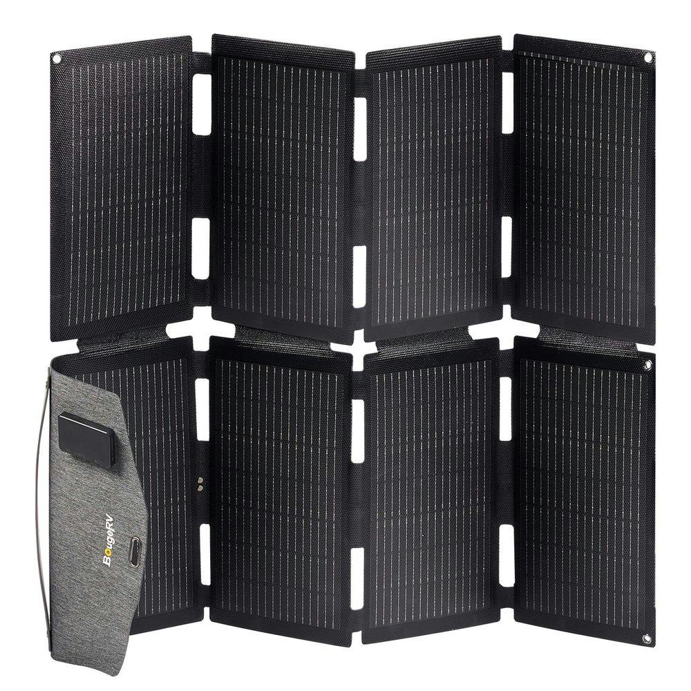 折り畳みソーラーパネル 100W | キャンプ・バーべーキュー用品 通販