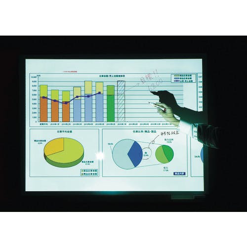 CAINZ-DASH】マグエックス 暗線ホワイトボードシート（小） MSHP-3045