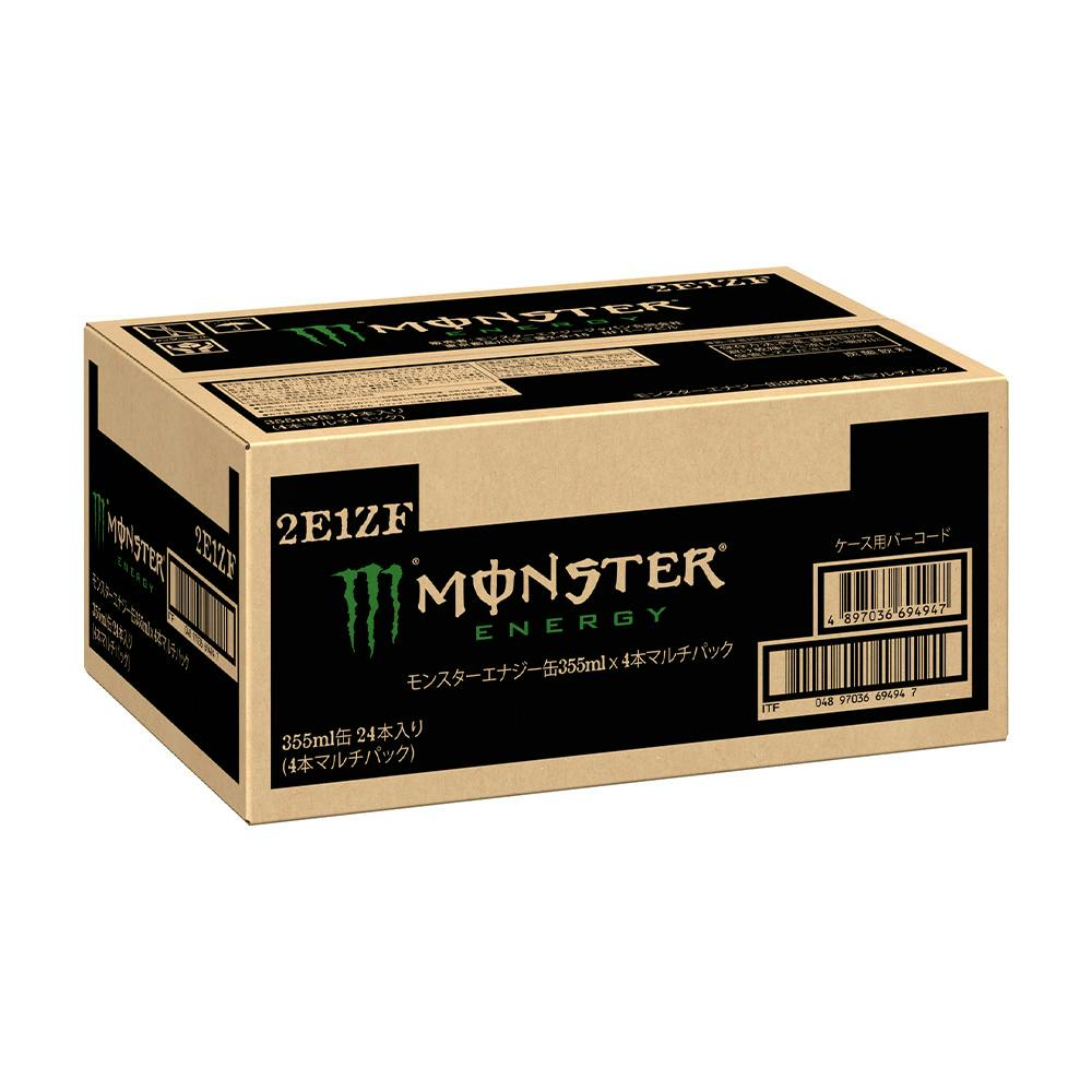 ケース販売】アサヒ飲料 モンスターエナジー 355ml×24本 | 飲料・水