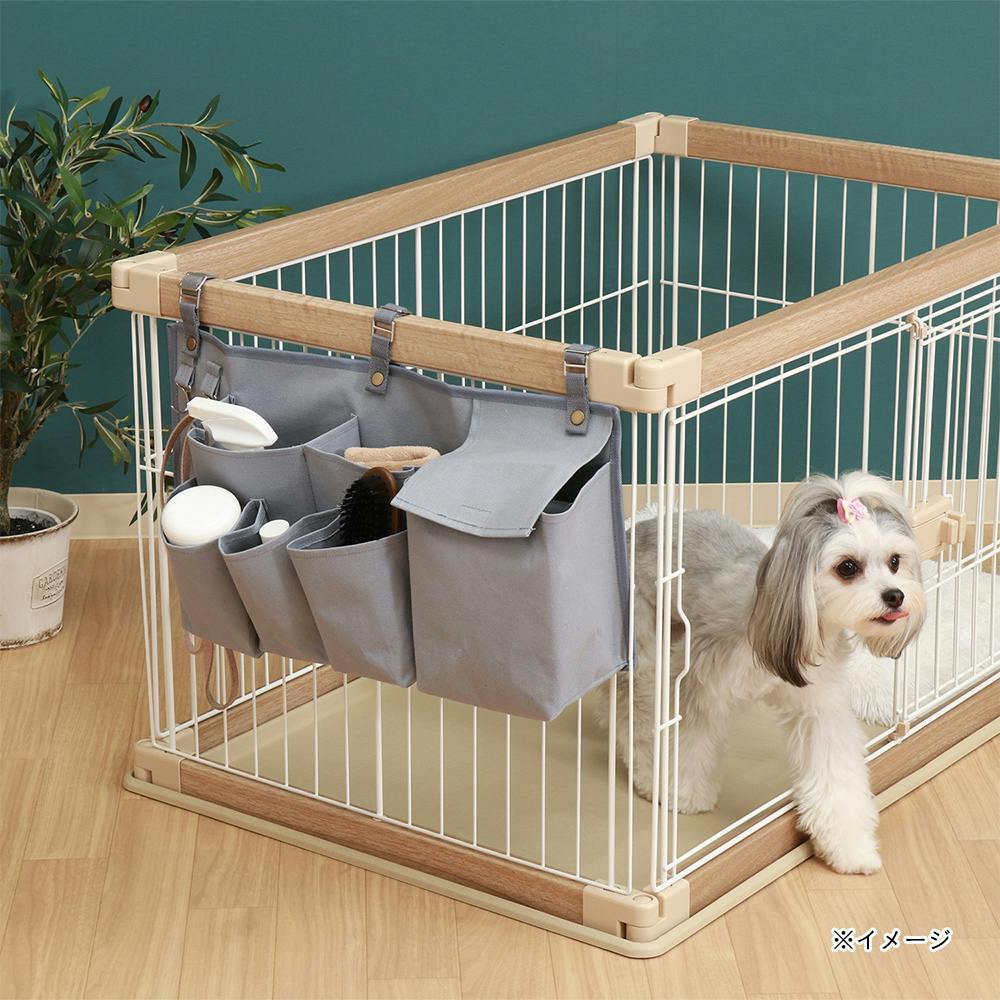 ペットケージ収納 グレー | ペット用品（犬） 通販 | ホームセンターの