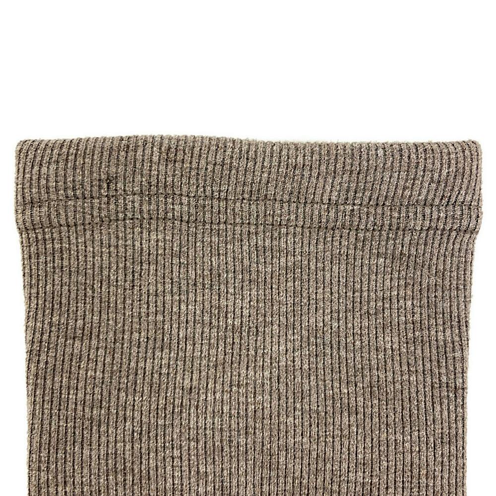 毛布みたいな温かさ しっかり防寒 レッグウォーマー モカブラウン