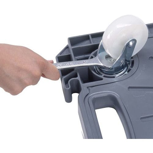 CAINZ-DASH】矢崎化工 連結型樹脂製平台車 ミニポリトラー ナイロン