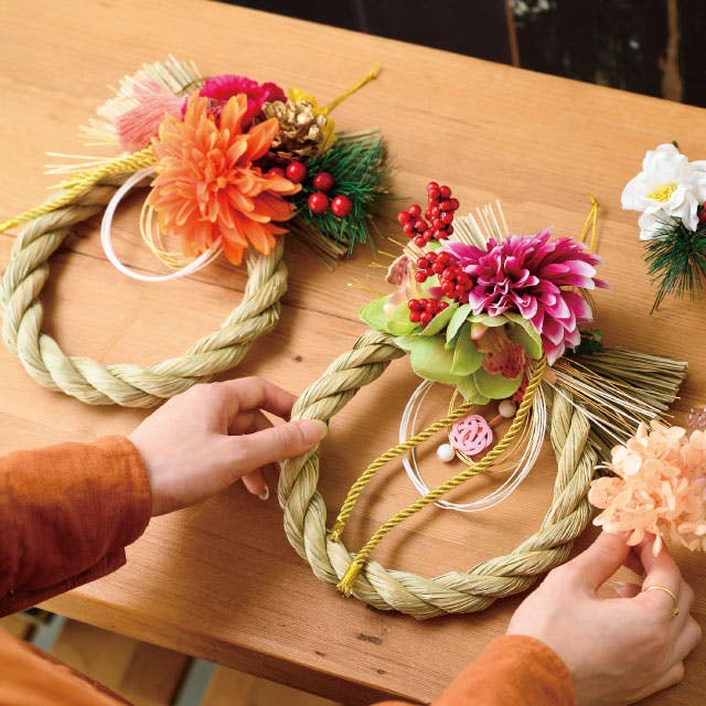 ヘッズ 販促－装飾－しめ縄 W200×H230mm 3個 HEADS GS-WBM2