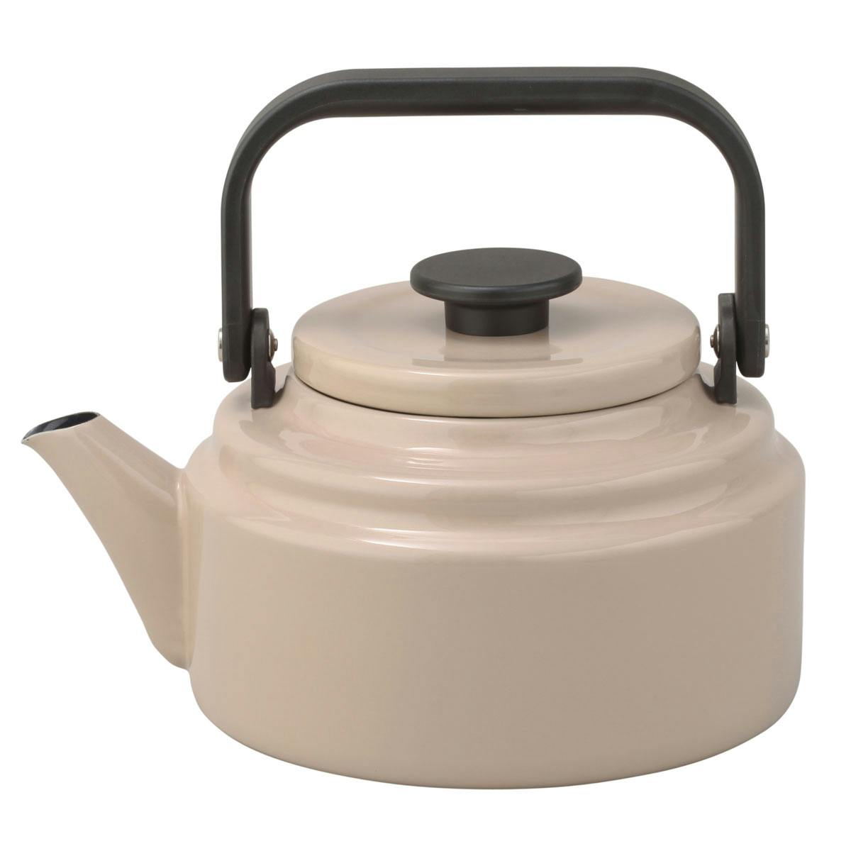 野田琺瑯 アムケトル 2L AM-20K ガス火 IH対応【琺瑯 やかん ホーロー