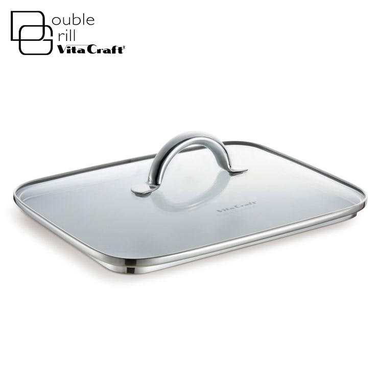ビタクラフト ダブルグリル専用ガラス蓋 深グリル用 Vita Craft NO