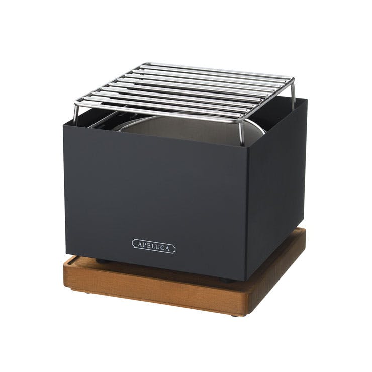 鍵主工業 の炭火バーベキューコンロ 中 4~8人用 金網付き BQ8WF 炭火