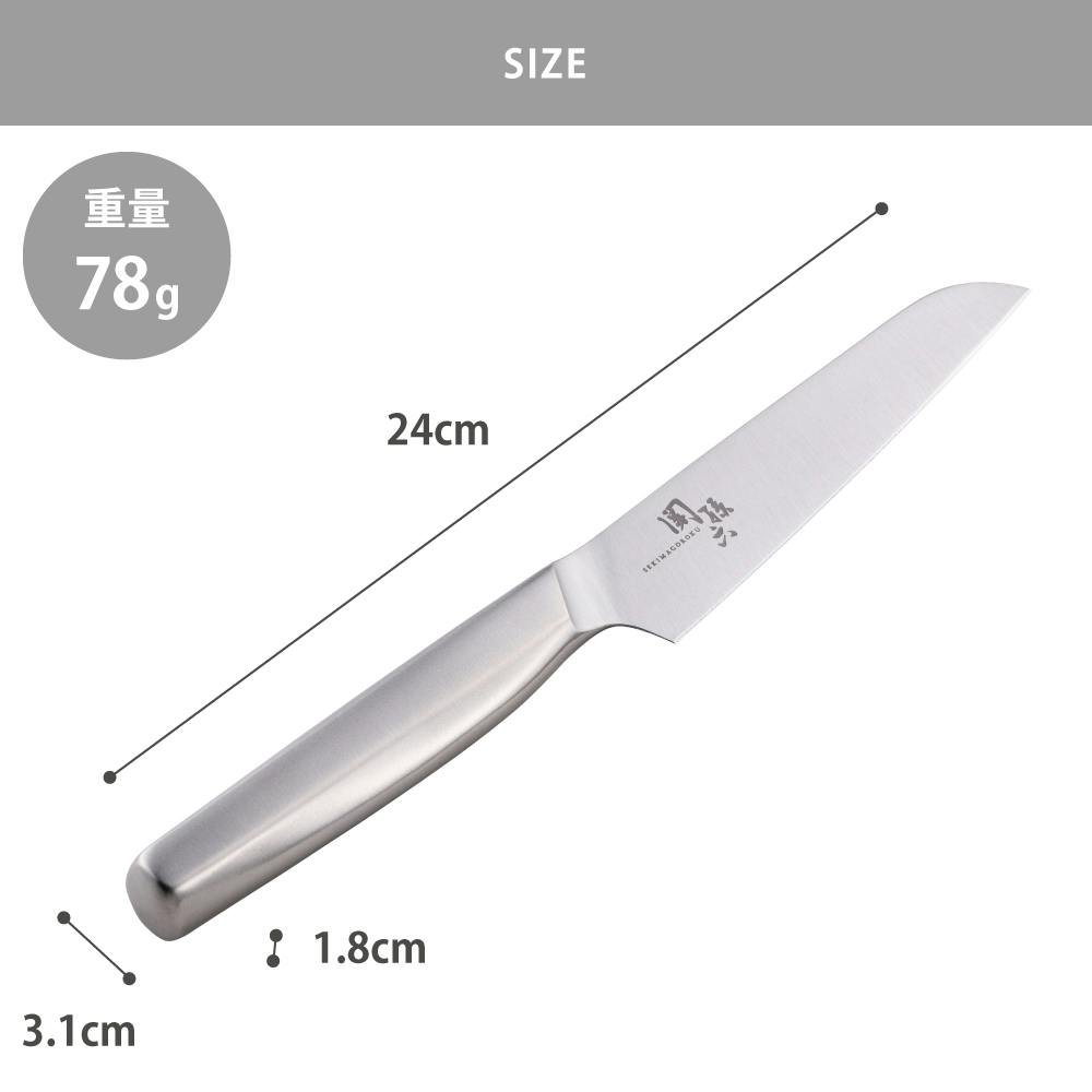 関孫六 ステンレスコンパクトナイフ サヤ付 DH3355 貝印 KAI【ナイフ