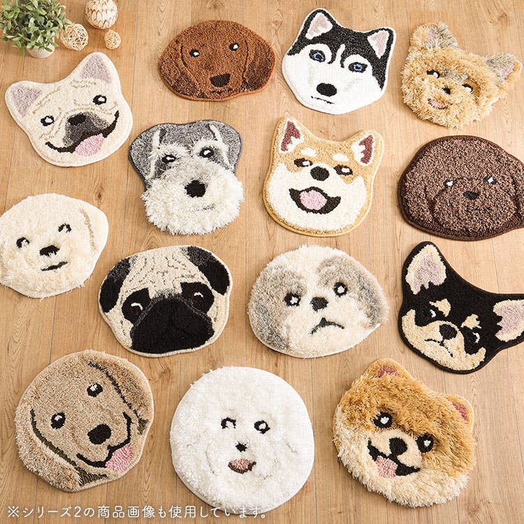 ポメ】イヌ好きに嬉しい 犬顔 マット シリーズ1 （全12種類