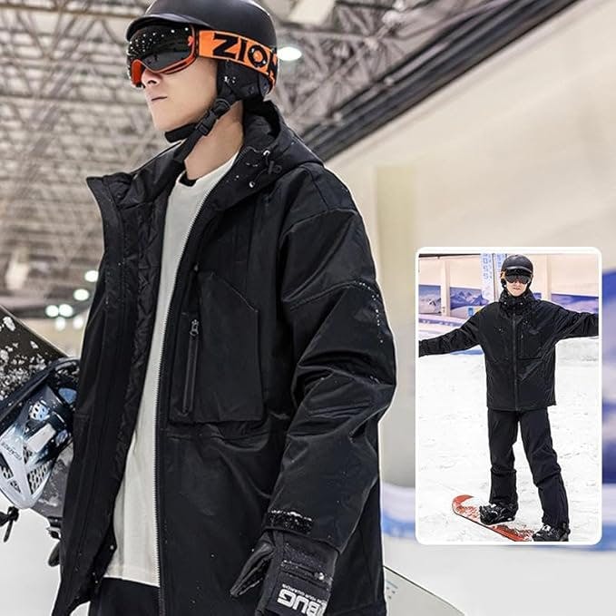 スノーボードウェア 上下セット レディース スキーウェア メンズ