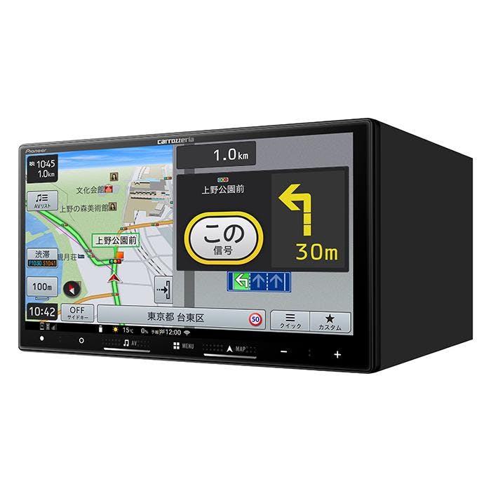 carrozzeria 楽ナビ 7V型HD/TV/DVD/CD/Bluetooth/USB/SD CA/AA対応