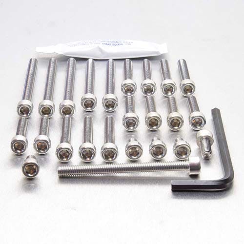 アルミニウム エンジンボルトキット(ソケットキャップ) カワサキ