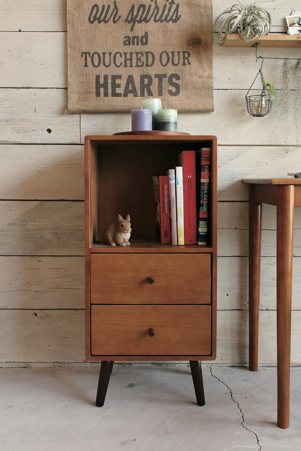 UTILITY KOEKI KOKOA-CH ココアチェスト 40×30×85 オープン部収納内寸