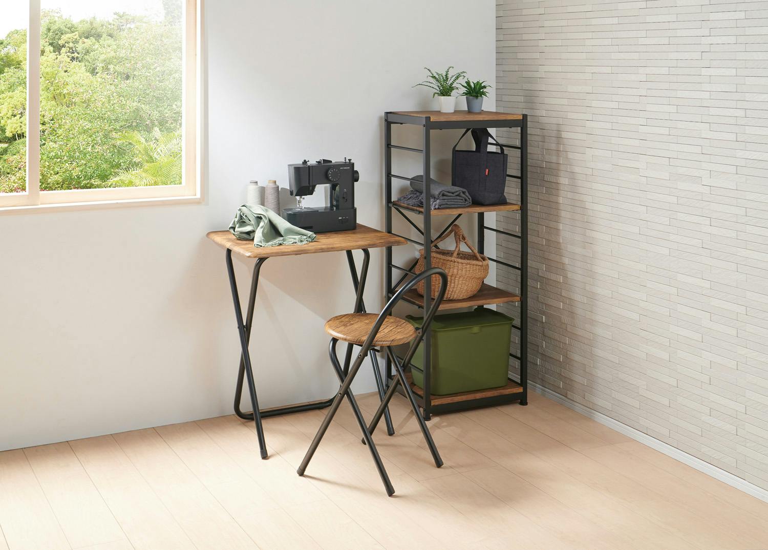 KOEKI 弘益 UTILITY VTC-6050(BR) フォールディングテーブルセット