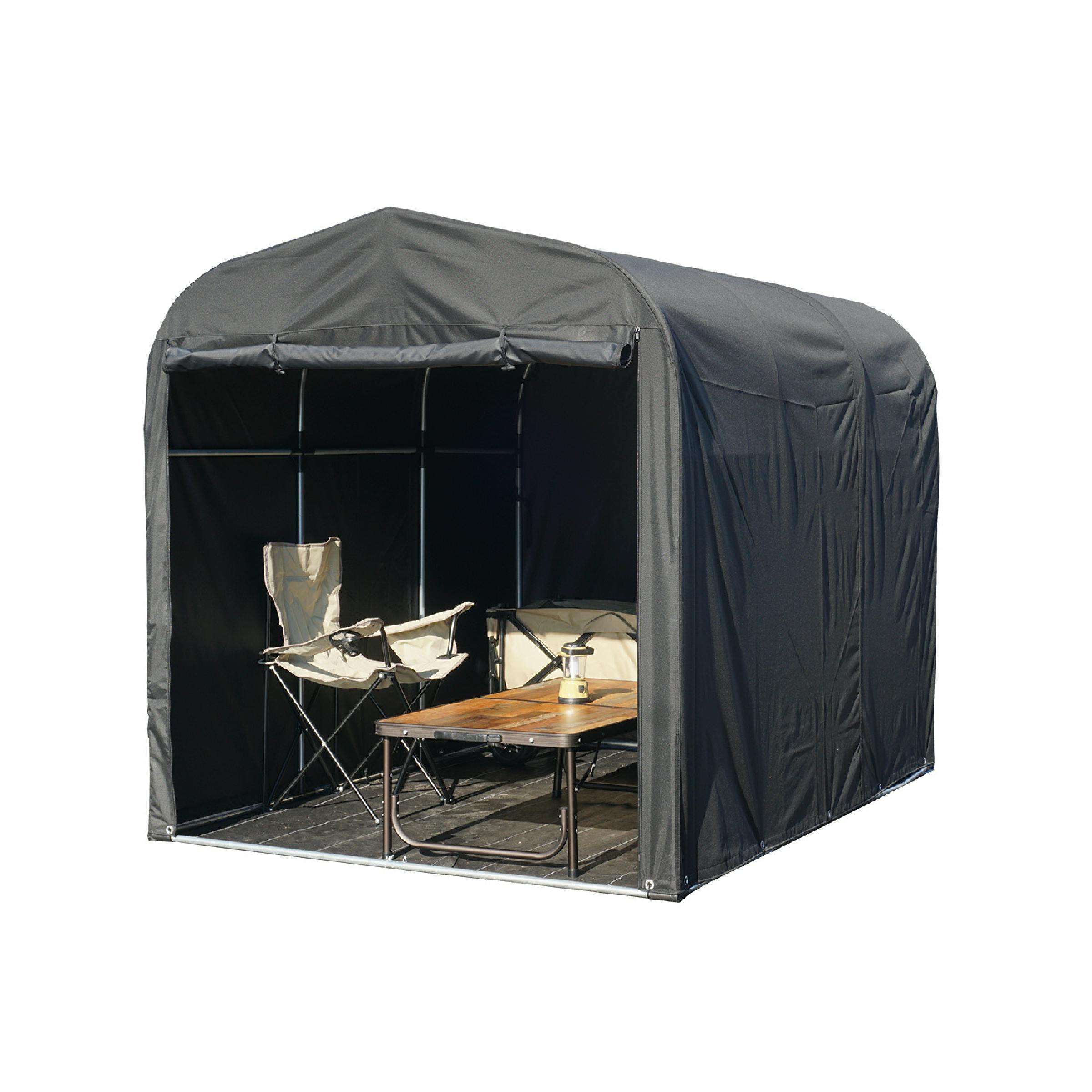 南栄工業 サイクルハウス3台用 QUICK【別送品】 | 物置・自転車置き場