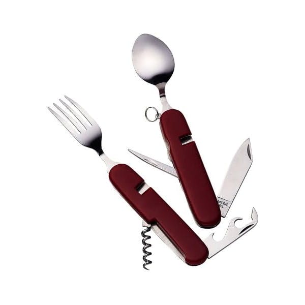 中林製作所 7徳スプーン・フォーク付ナイフ ケース付 L-16 スプーン