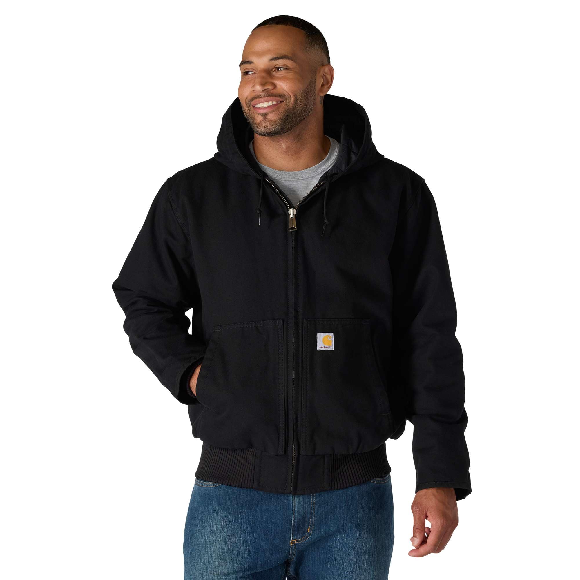 Men's Washed Duck Insulated Active Jac - Active Jackets | Men's