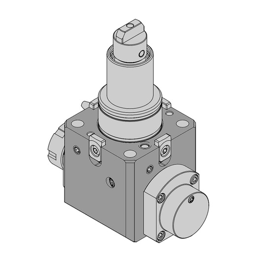 BMT65 RADIAL DRILLING MILLING HEAD ER32 L= 72 mm with EXTERNAL