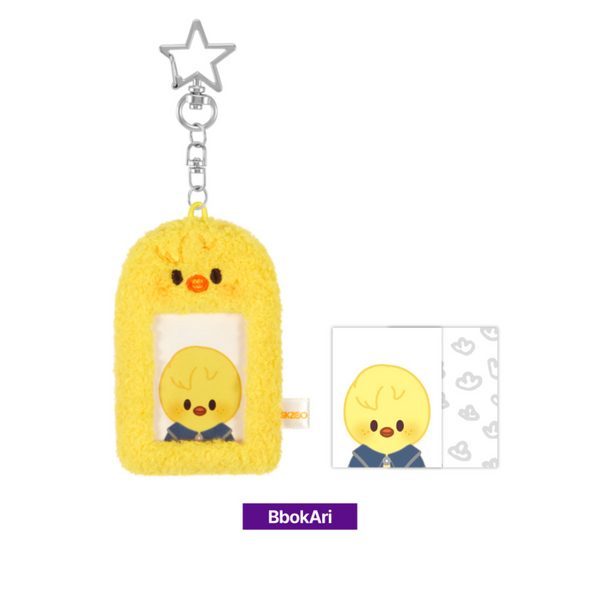 STRAY KIDS · SKZoo ID Photo Plush Holder (Keyring) [BbokAri] (2024)