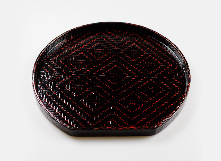 半月盆（9寸 ） | 【公式】井上らんたい漆器