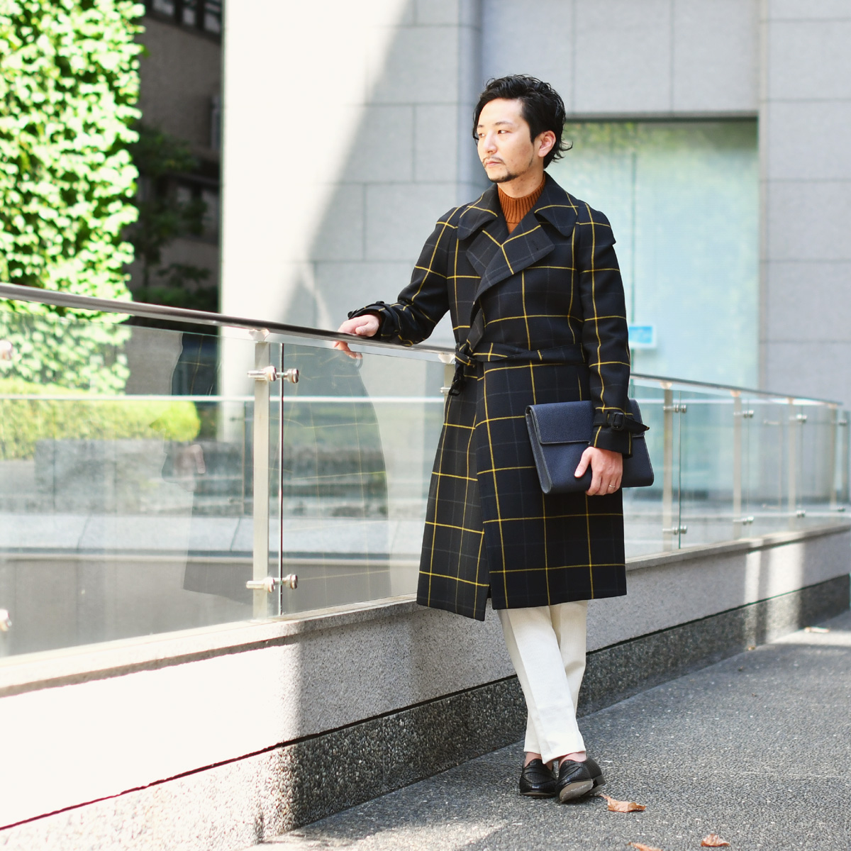 TAGLIATORE【タリアトーレ】タイロッケンコート BALDWINのご紹介です