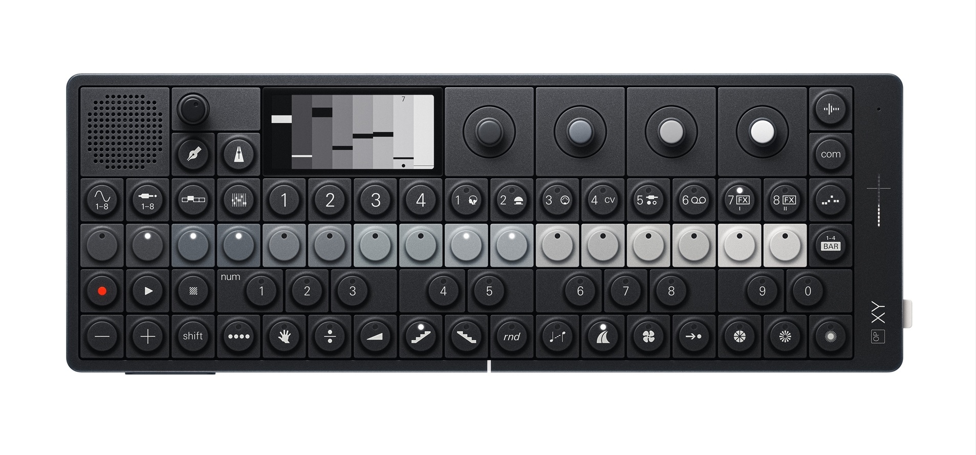 teenage engineering OP-XY | 超ポータブルなシーケンサー、シンセ