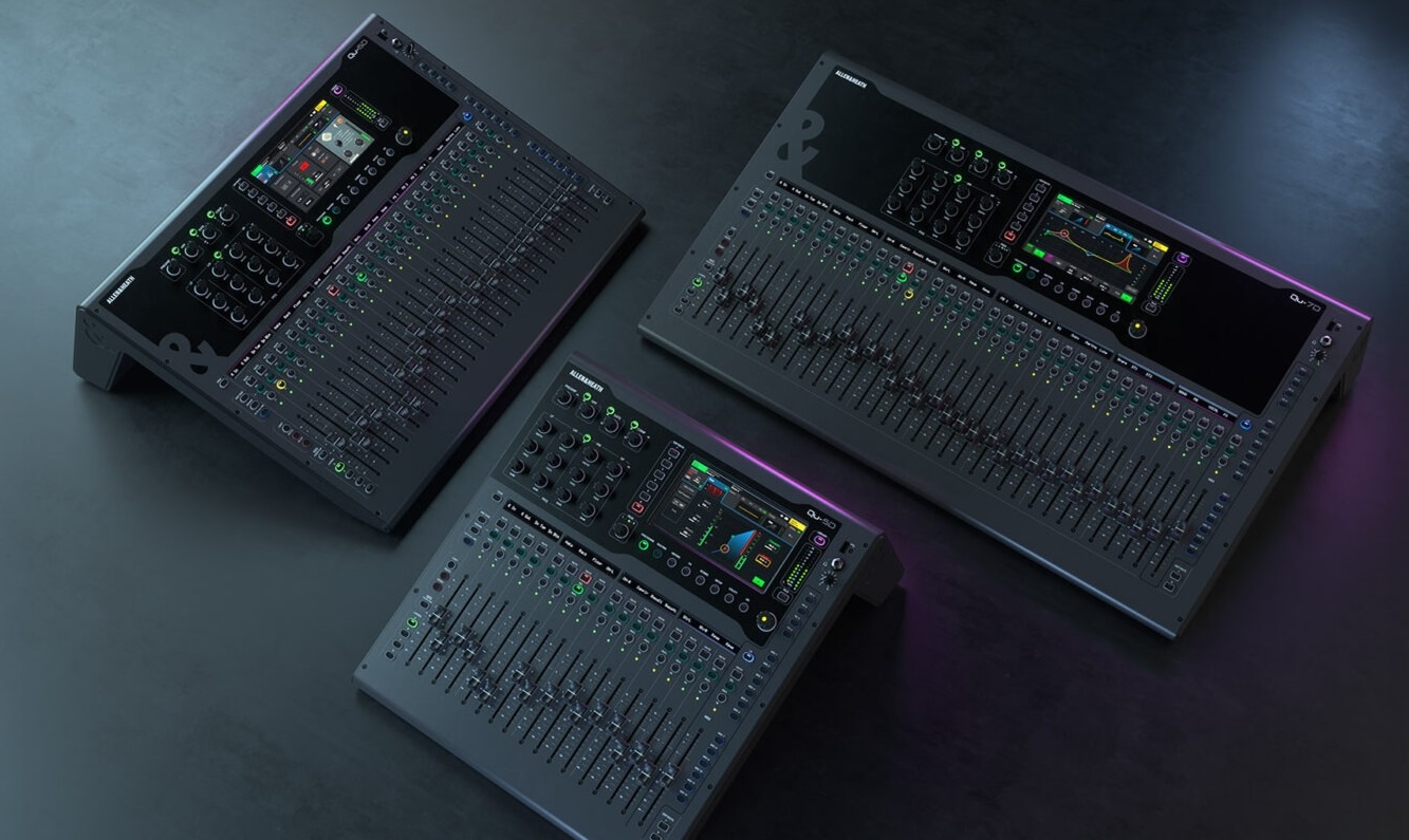 ALLEN & HEATH Qu-5 / Qu-6 / Qu-7 | 強力な96kHz XCVIコアを搭載し