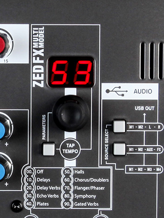 コンパクト・ミキサー＆USBインターフェイス機能付きハイブリッド