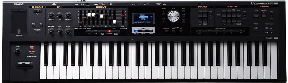 ライブキーボード「Roland V-Combo VR-09」試奏レビュー | Digiland