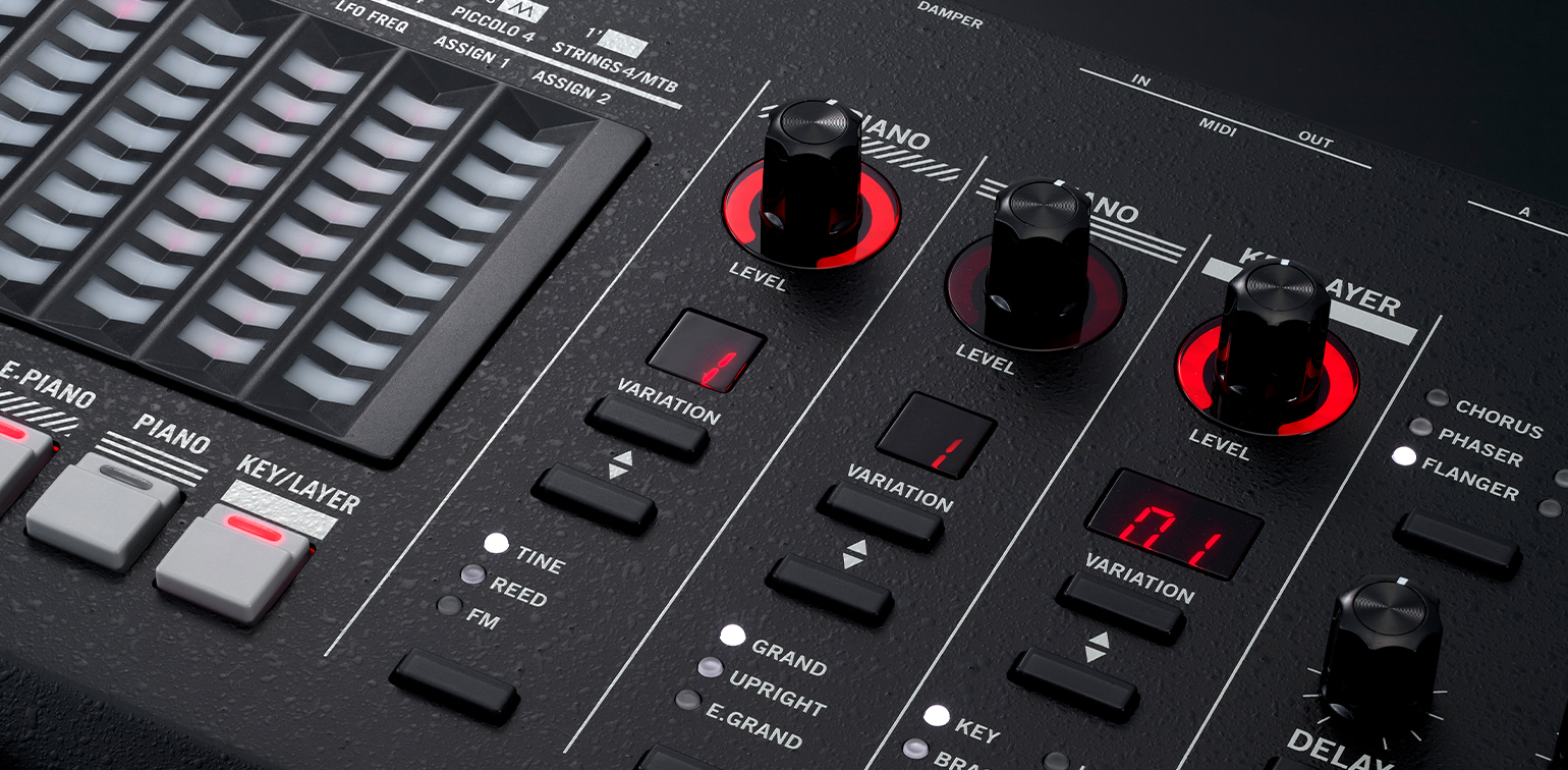 VOX Continental 73 BK | シンプル操作＆軽量ボディのステージ