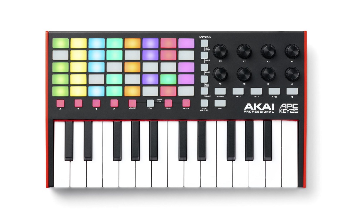 AKAI APC Key 25 MK2 | Ableton Live コントロールに対応する、多機能