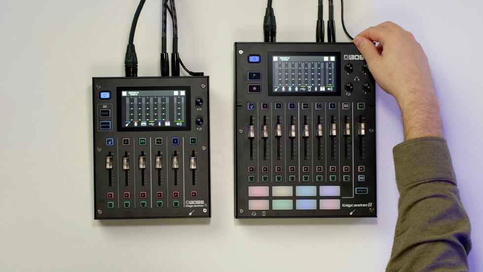 BOSS GIGCASTER 8 / GIGCASTER 5 | ミュージシャンのための高音質