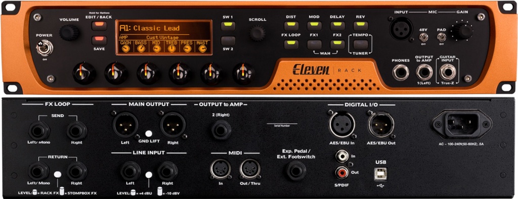 Avid Eleven Rack with Pro Tools Subscription 発売！サブスクリプ