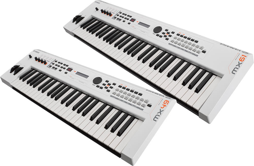 シンセMXシリーズのホワイトモデルが限定にて登場！YAMAHA MX49 WH